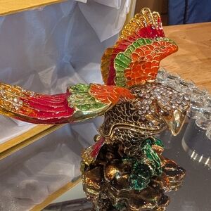 Eagle Tchotchke Jewelry Trinket Box NIB